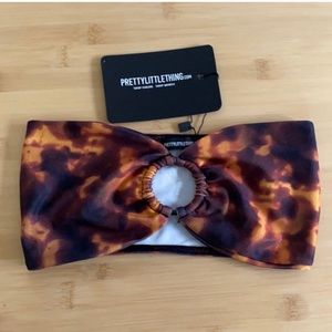 Tortoise Ring Bandeau Bikini Top